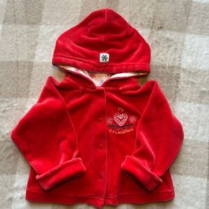 Circo Festive Red Baby Jacket
